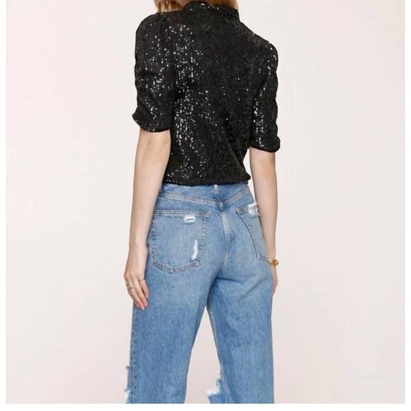 HEARTLOOM gaia top in onyx size Medium - Picture 4 of 8